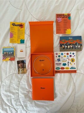 BTS butter orange album